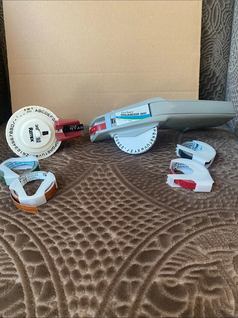 Dymo retro style